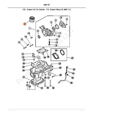 Imagem de Mopar Óleo de motor de filtro 05175567AA