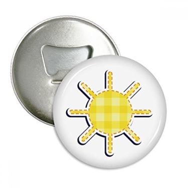 Imagem de Universe Alien Monster Sun abridor de garrafas ímã de geladeira emblema multifuncional