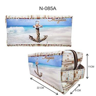 Imagem de Necessaire Praia Feminina Âncora Azul, Magicc