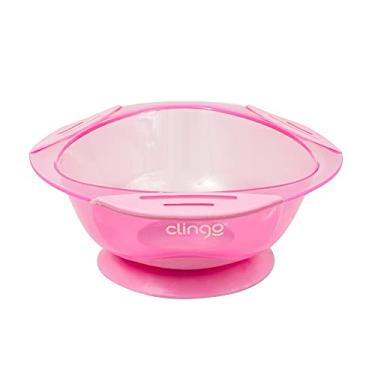 Imagem de Clingo Prato Com Ventosa Rosa Rosa