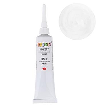 Imagem de Tinta Liner Decola p/Vidro e Porcelana White 104