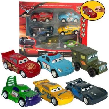 Kit Carros de Corrida Educativo Para Crianças de 2 3 4 5 Ano - Big