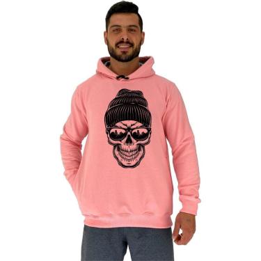 Imagem de Blusa Moletom MXD Conceito Tradicional Com Touca Caveira Com Gorro Masculina-Masculino