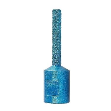 Imagem de Fenteer a fresa de corte M10 substitui o acessório de ferramenta de fresagem de nível industrial Brasagem de diamante Borda de moagem para ardósia de pedra, 6 MM