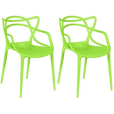 Imagem de Kit 2 Cadeiras Allegra - Verde