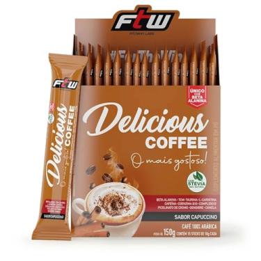 Imagem de Fitoway Delicious Coffe - 15 Sticks 10G Capuccino - Ftw