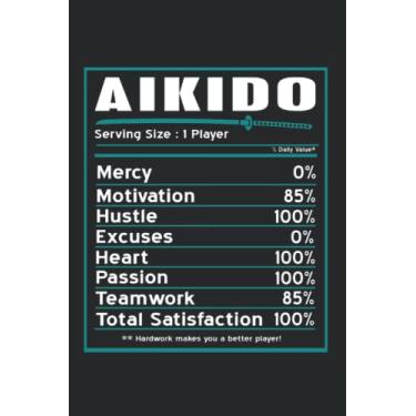 Imagem de Aikido Artes Marciales Japonesas Tamaño de la porción: Cuaderno de Aikido, Diario, Libro de composición, Libro de ideas, Cuaderno de trabajo, Libro de ... x 9 pulgadas | 15,24 x 22,86 cm | ca. DIN A5