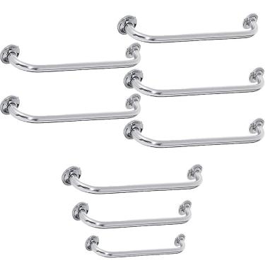 Imagem de Alça Barra De Apoio Kit 80cm 60cm 40cm 30cm Segurança Anti Queda Gestante Idoso Criança Cadeirante