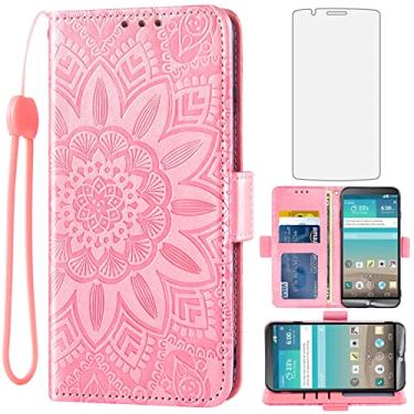 Imagem de Asuwish Capa de telefone para LG G3 com protetor de tela de vidro temperado e carteira de couro floral capa flip suporte para cartão de crédito acessórios para celular LGG3 LG3 D850 D851 meninos