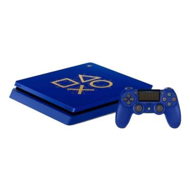 Imagem de Sony Playstation 4 Slim 1tb Days Of Play Limited Edition Cor  Azul PlayStation 4