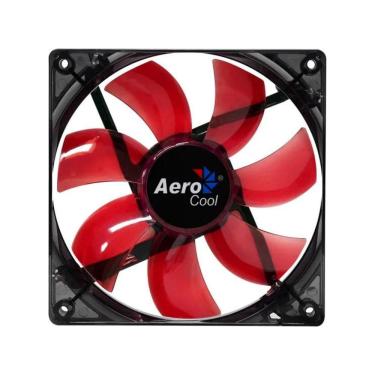 Imagem de Cooler Fan Aerocool 120mm LED Vermelho - EN51363