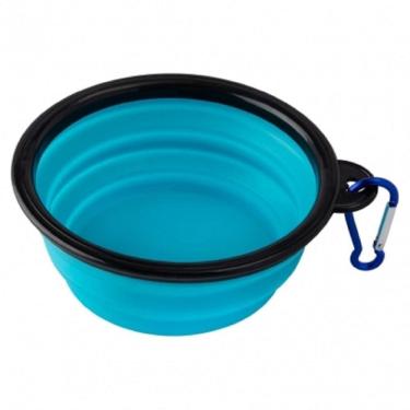 Imagem de Pote Retratil Bebedor Retrátil Pets Agua E Ração Multiuso