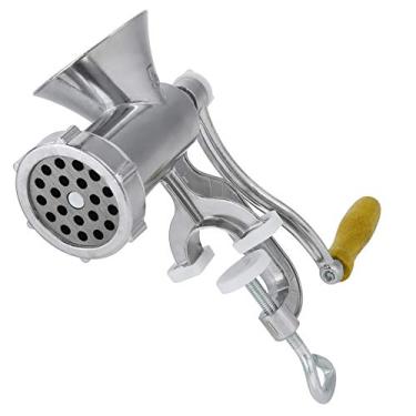 Imagem de Moedor manual de carne, moedor de carne de liga de alumínio, máquina de enchimento de salsicha para uso doméstico, máquina de moer de cozinha doméstica comercial para carne, salsicha, biscoitos