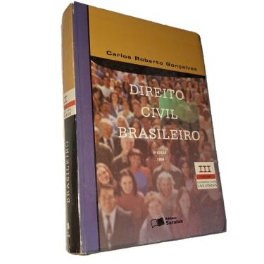 Imagem de Direito Civil Brasileiro, Carlos Gonçalves, 2006, Vol. 3