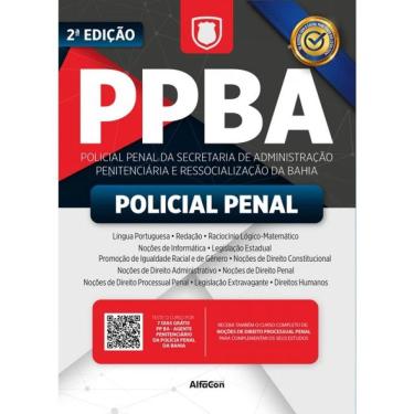 Imagem de Ppba - Policial Penal Da Secretaria De Administração Penitenciária E Ressocialização Da Bahia