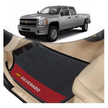 Imagem de Jogo 4 Tapetes De Caminhonete Silverado  Automotivo Personalizado - LM