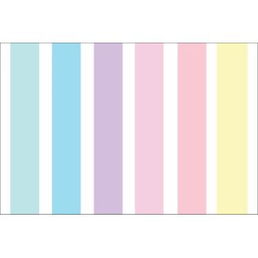 Imagem de Painel de Lona Listras Cores Candy - Fabrika de Festa, 300x200cm