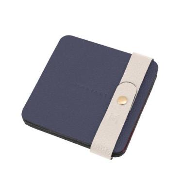 Imagem de Kit de Porta-Copos de Couro Mariart, Navy
