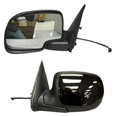 Imagem de Espelho lateral de substituição OE Chevrolet Silverado/GMC Sierra Driver externo retrovisor (número de peça GM1320231)
