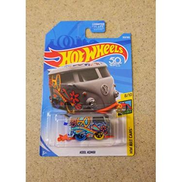 Imagem de Hot Wheels 2018 50th Anniversary Hw Art Cars - Kool Kombi (Grey)