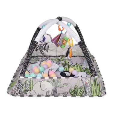Imagem de Baby Gym Play Mat, Kids Gym Enclosure, Tapete de Atividade Multifuncional para Rastreamento, Entretenimento e Aprendizagem Soft Mat