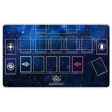 Imagem de Paramint Stardust, One-Player (Stitched) - For Yugioh Playmat - Compatible with Yu-Gi-Oh, TCG - Master Rule Duel Field Zones, Large 1-Player Card Game Mat - Original Play Mat Art Designs & Accessories