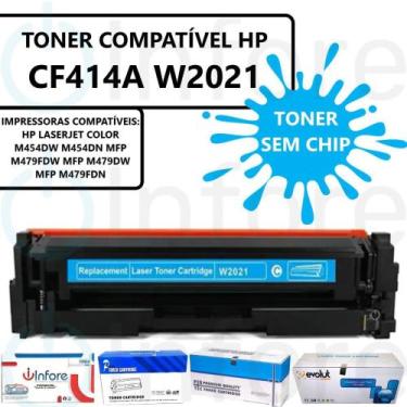 Imagem de Compatível: Toner Cf414a W2021 Sem Chip para  M454DN MFP M479FDW M479D