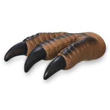 Imagem de Garra Para Mão Dinossauro Tirano Rex Marrom Adijomar