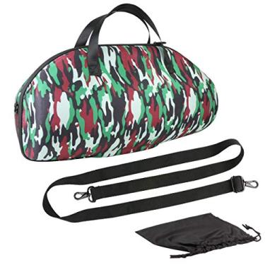 Imagem de Co2crea capa rígida de viagem para caixa de som JBL Boombox 2 portátil Bluetooth (capa camuflada para Boombox 2)