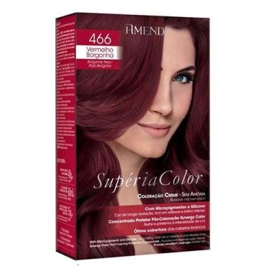 Imagem de Amend Supéria Color 466 Vermelho Borgonha - Tonalizante