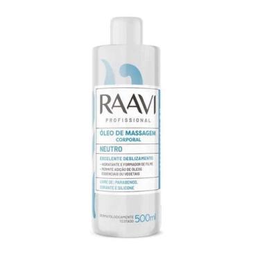 Imagem de Óleo Neutro para Massagem Corporal 500ml - Raavi - Raavi Dermocosmétic