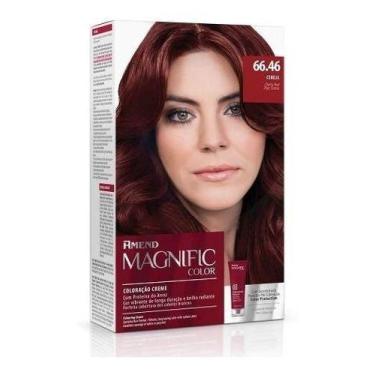 Imagem de Coloração Creme Magnific Color 66.46 Cereja Amend