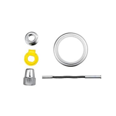 Imagem de SHIMANO Componentes para SG-3C41, Nexus, sem engrenagem e clipe de braço, haste 81,85 mm, arruela sem rotação: esquerda, porca da tampa (L) e porca flange (R), tampa de poeira, sem manivela de sino -