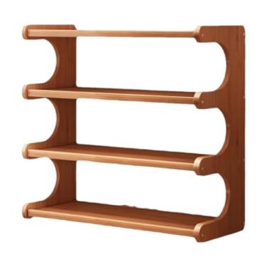 Imagem de YWJLQH Prateleira de Mesa 4 Camadas Decoração Mesa Prateleira de Exposição para Cômoda