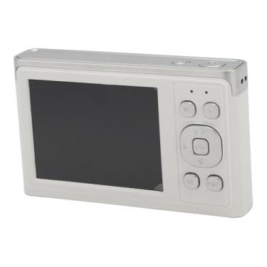 Imagem de Câmera Digital Compacta de 50MP Com Vídeo 4K e 6x M, 2,88 Display HD, Foco Automático, Ideal para Viagens e Presentes (Branco)