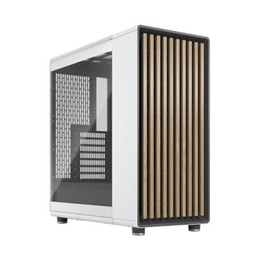 Imagem de Gabinete ATX Fractal Design North Chalk White TG Clear - FD-C-NOR1C-04