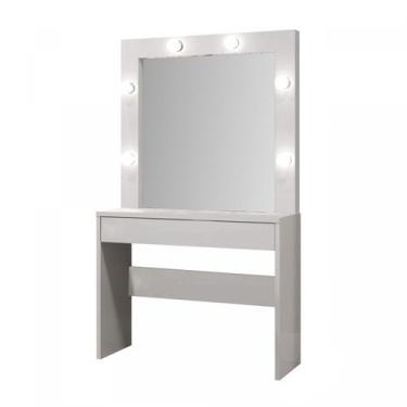 Imagem de Penteadeira Camarim Brunela cor Branca - 54673 - Sun House