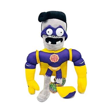 Imagem de Plants vs Zombies GW2 - Super Brainz PVZ Zombie Plush Toy Stuffed Soft Doll 12" (Super Brainz)