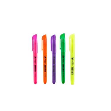Imagem de Caneta Marca Texto Neon Fluorescente BRW  Unidade/Kit (Á Escolher), KI