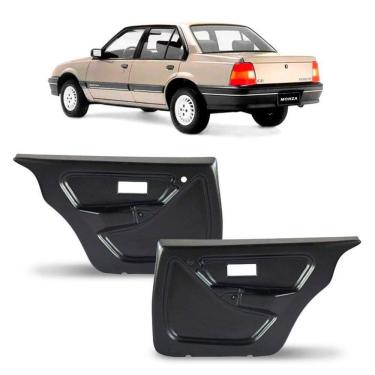 Imagem de Forro De Porta Traseira Monza 91-97 4 Portas Moldado Preto