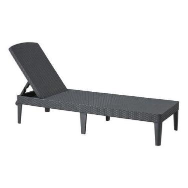 Imagem de Espreguicadeira Rattan Vime 4 Posicoes 187x58x29cm - Keter - Brazil Ho