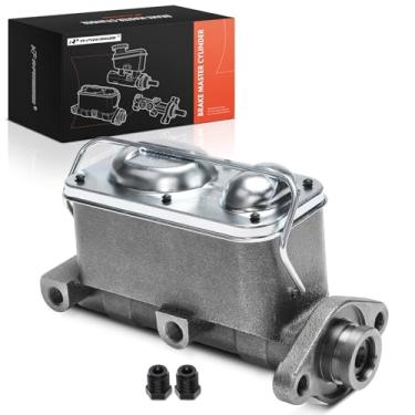 Imagem de A-Premium Cilindro mestre de freio com reservatório e tampa compatível com veículos Chevrolet, Buick, Oldsmobile e Pontiac - Camaro 1975-1980, Nova, Apollo, Skylark, Omega, Firebird, Phoenix, Ventura