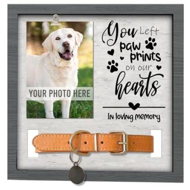 Imagem de Placa fotográfica Pet Loss – Presentes de perda de animais de estimação, presentes de memorial de cachorro para perda de coisas e gatos, porta-retrato memorial (animal de estimação 01)