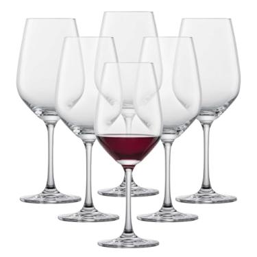 Imagem de SCHOTT ZWIESEL Taça de vinho tinto Forté (conjunto de 6), copos de vinho vinho para vinho tinto, podem ser lavados na máquina de lavar louça, copos de cristal Tritan feitos na máquina, feitos na