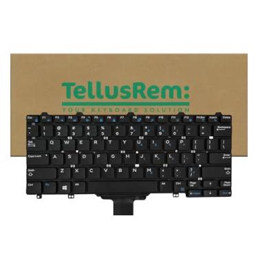 Imagem de Teclado americano de substituição sem retroiluminação para Dell E7250 E5250 E5270 5250 7250