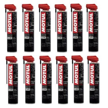 Imagem de Lubrificante Motul C2 Chain Lub Road - 0,4L -Uso Ate 600Cc 12 Unidades