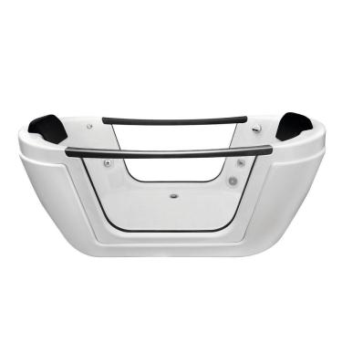 Imagem de Banheira De Hidromassagem Mondialle Modelo Portofino Elegance 197cmx91cmx75cm Em Acrílico Branco
