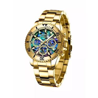 Imagem de Relógio Masculino Biden 0163g Prova D´água Aço Inoxidável 1