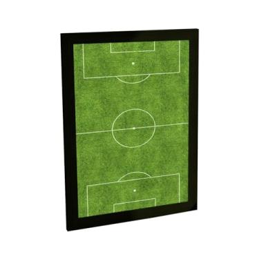 Imagem de Quadro Decorativo Futebol Campo Ilustração Esportes Decoração Poster Quarto Sala