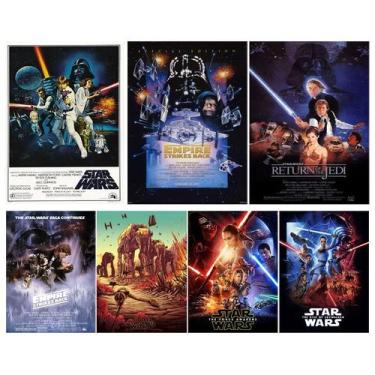 Imagem de Kit 7 Pôsterzines da Saga Star Wars - Editora Europa